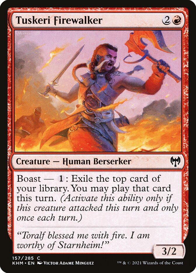 Tuskeri Firewalker - carta Magic The Gathering