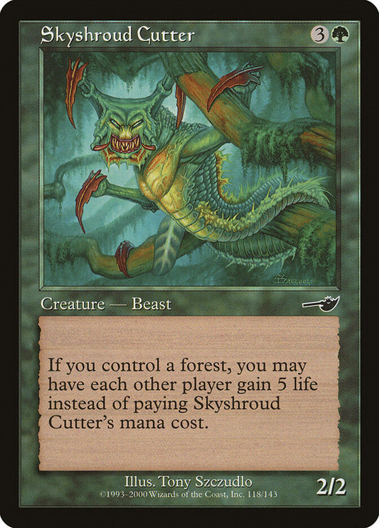 Skyshroud Cutter - carta Magic The Gathering