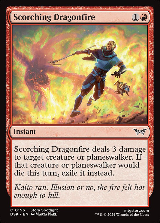 Scorching Dragonfire - DSK-156-NF-STD