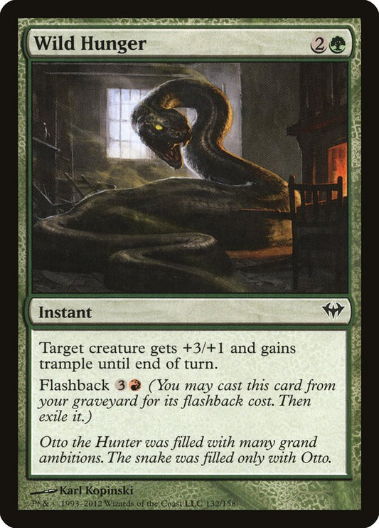Wild Hunger - carta Magic The Gathering