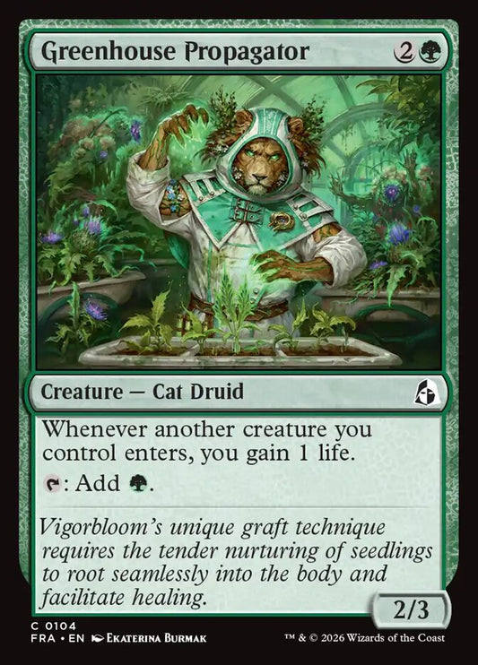 Greenhouse Propagator - carta Magic The Gathering