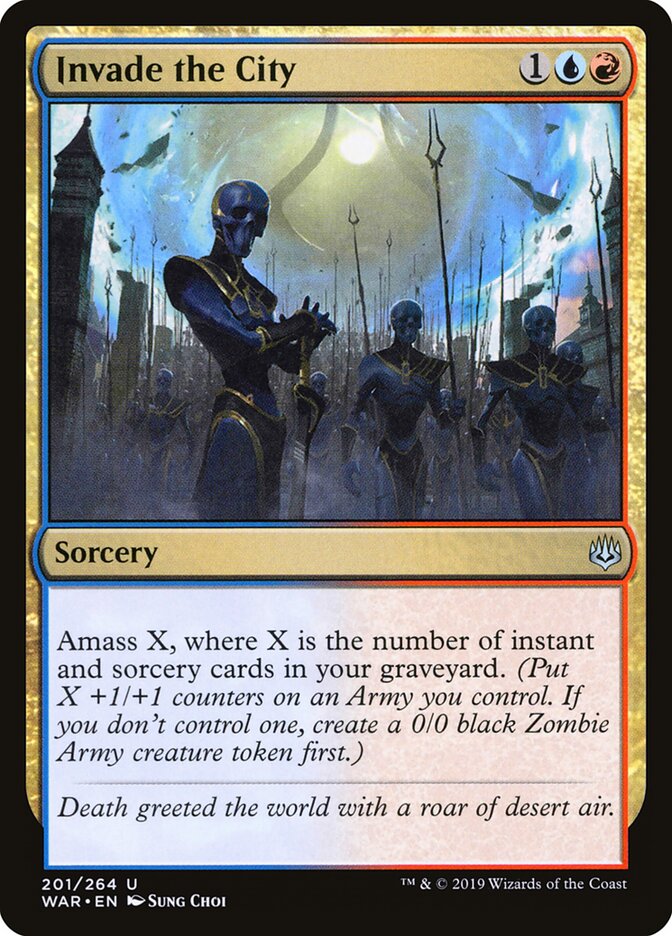 Invade the City - carta Magic The Gathering
