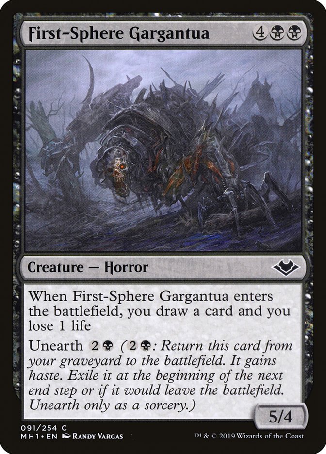 First-Sphere Gargantua - carta Magic The Gathering