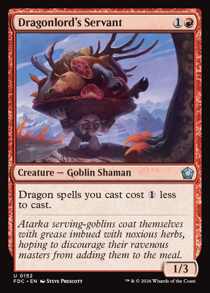 Dragonlord's Servant - carta Magic The Gathering