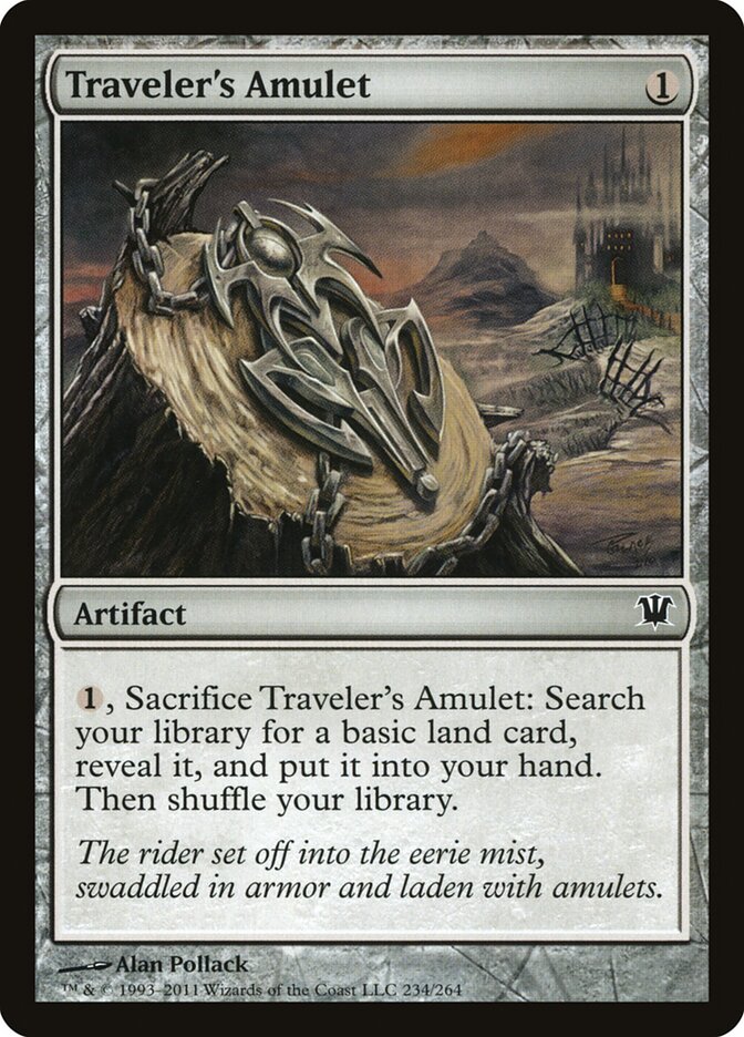 Traveler's Amulet - carta Magic The Gathering