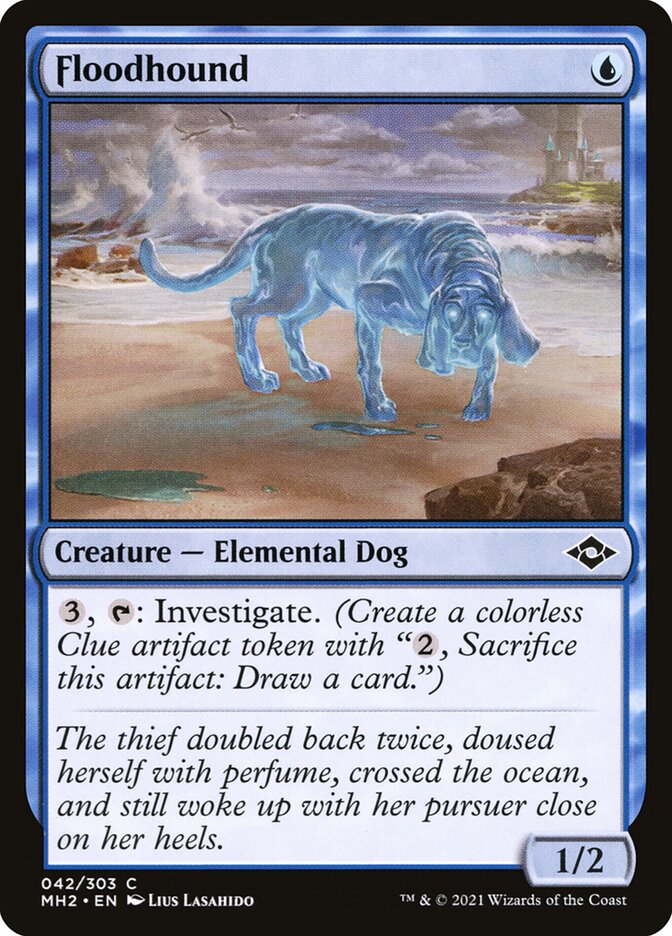 Floodhound - carta Magic The Gathering