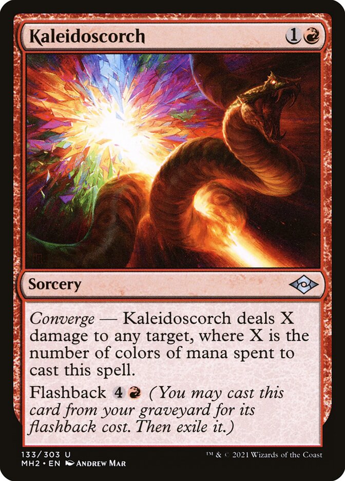 Kaleidoscorch - carta Magic The Gathering