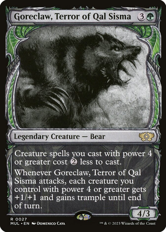 Goreclaw, Terror of Qal Sisma - carta Magic The Gathering