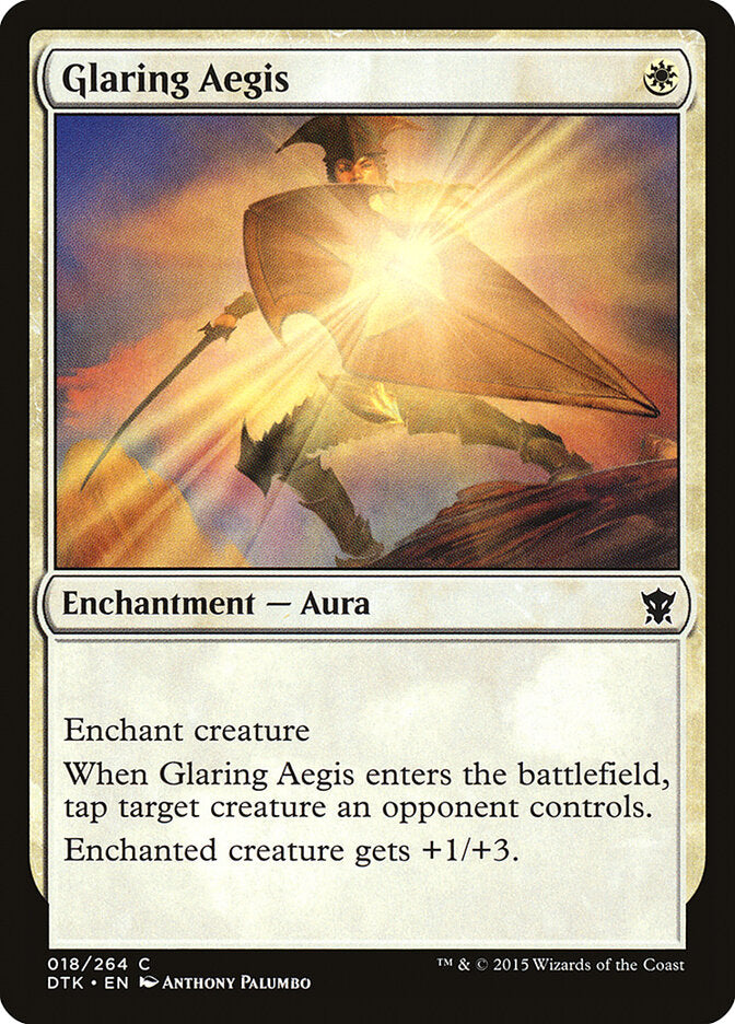 Glaring Aegis - carta Magic The Gathering
