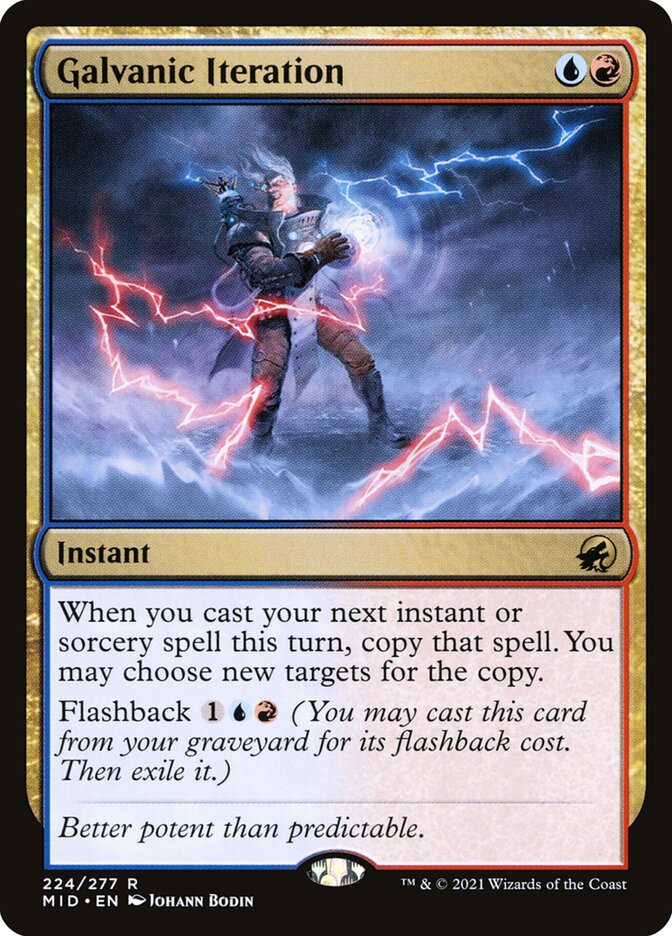 Galvanic Iteration - carta Magic The Gathering