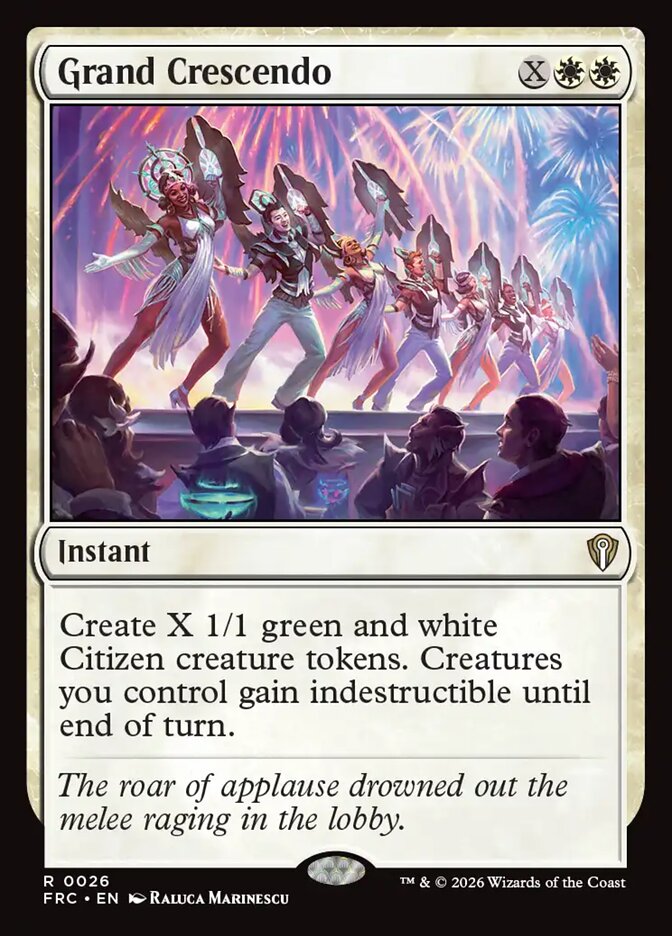 Grand Crescendo - carta Magic The Gathering