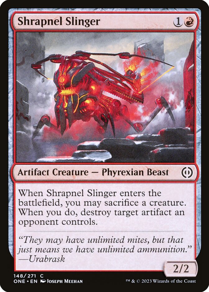 Shrapnel Slinger - carta Magic The Gathering