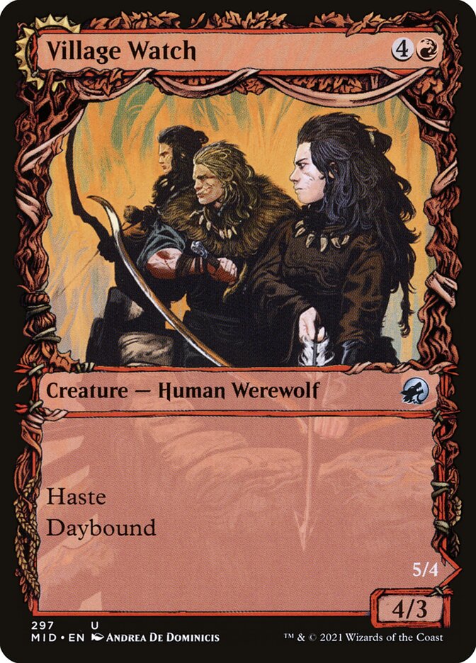 Village Watch - carta Magic The Gathering