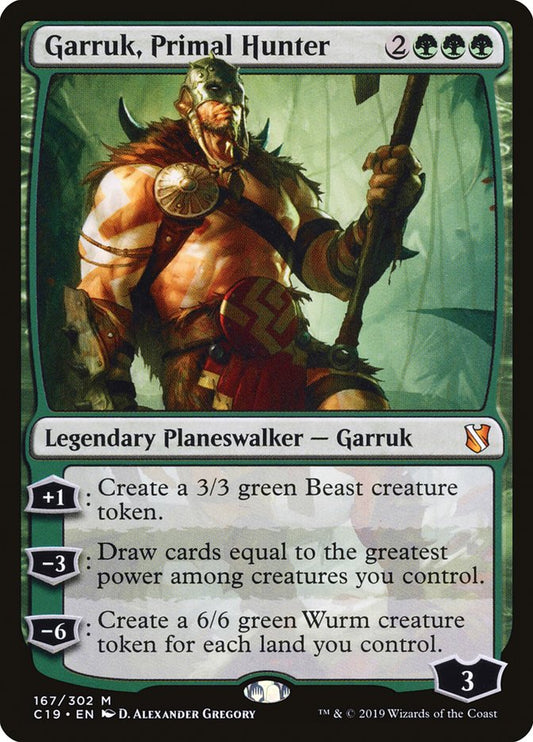 Garruk, Primal Hunter - C19-167-NF-STD