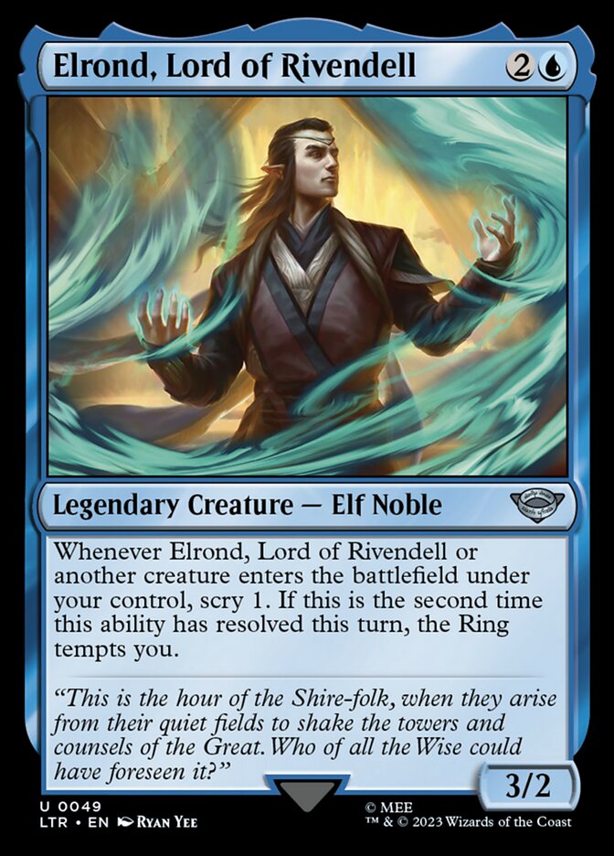 Elrond, Lord of Rivendell - LTR-049-NF-LDG-UNI