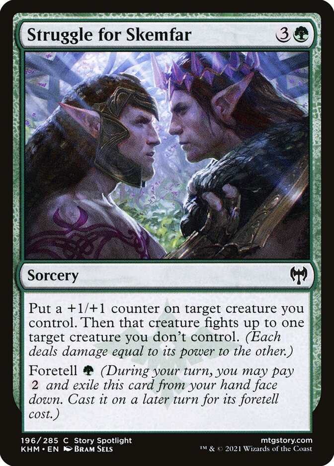 Struggle for Skemfar - carta Magic The Gathering