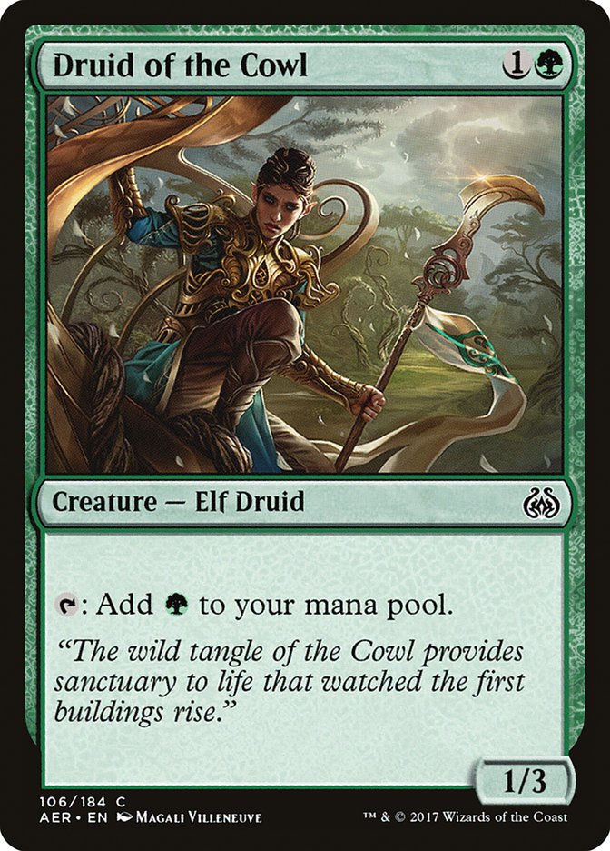 Druid of the Cowl - carta Magic The Gathering