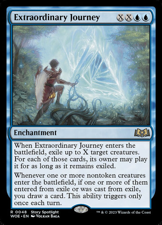 Extraordinary Journey - carta Magic The Gathering