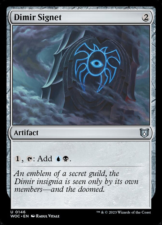 Dimir Signet - carta Magic The Gathering
