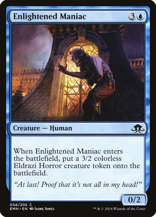 Enlightened Maniac - carta Magic The Gathering