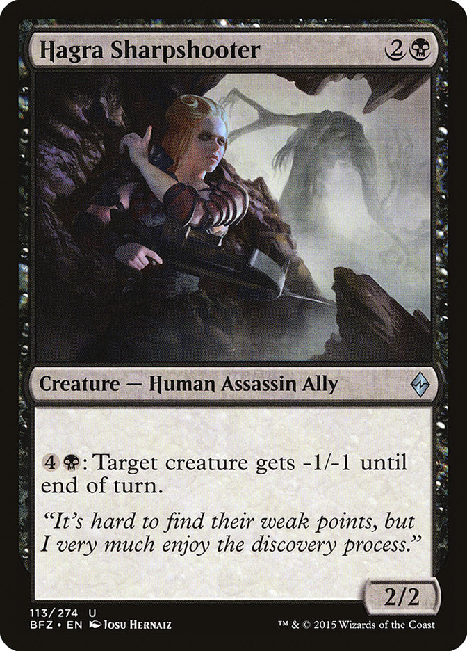 Hagra Sharpshooter - carta Magic The Gathering