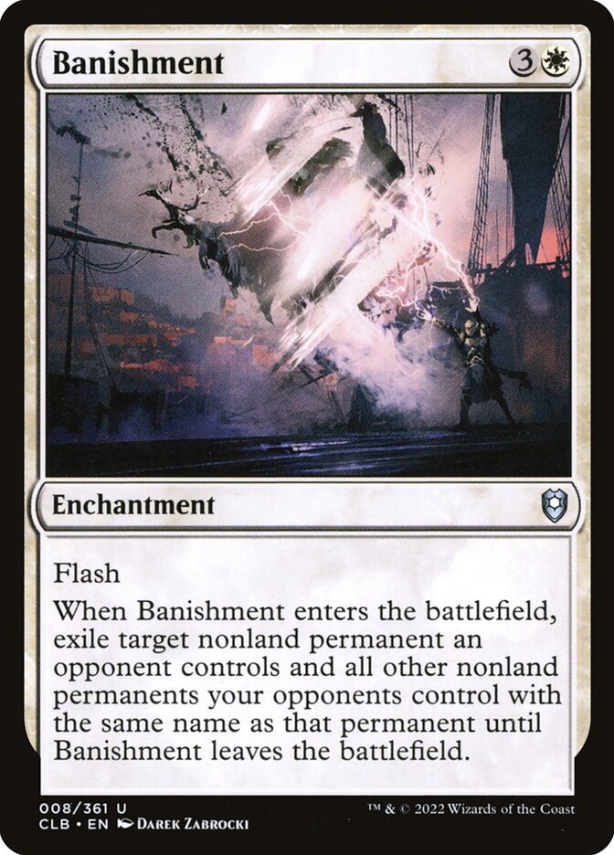 Banishment - carta Magic The Gathering