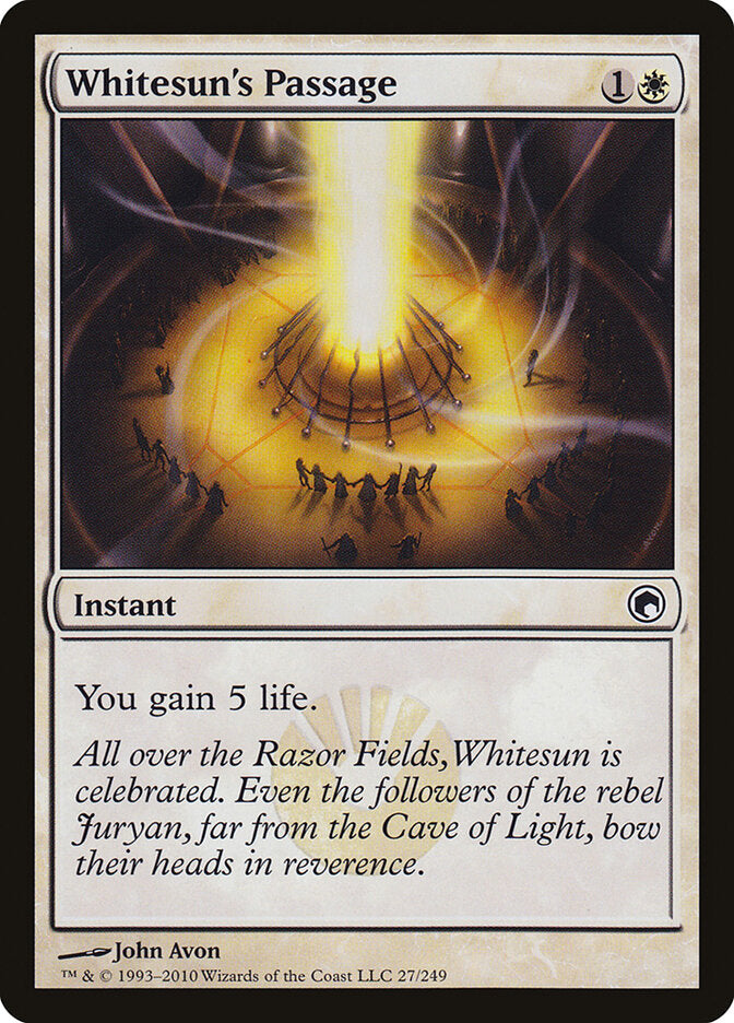 Whitesun's Passage - carta Magic The Gathering