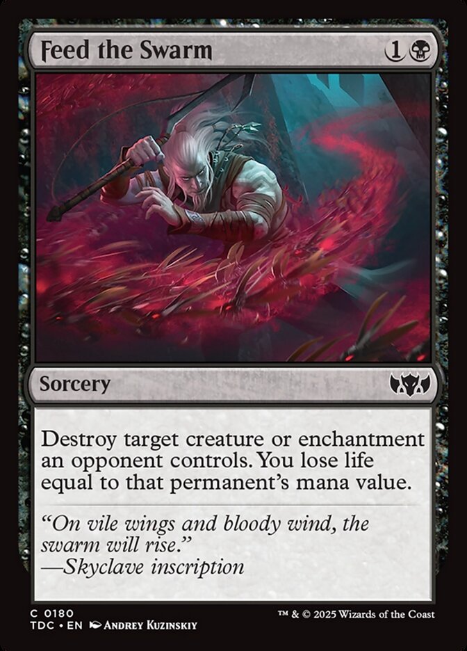 Feed the Swarm - carta Magic The Gathering