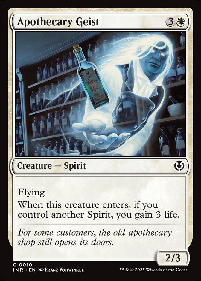 Apothecary Geist - carta Magic The Gathering