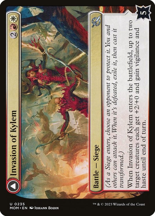 Invasion of Kylem - carta Magic The Gathering