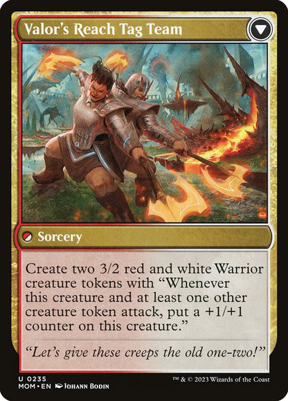 Valor's Reach Tag Team - carta Magic The Gathering