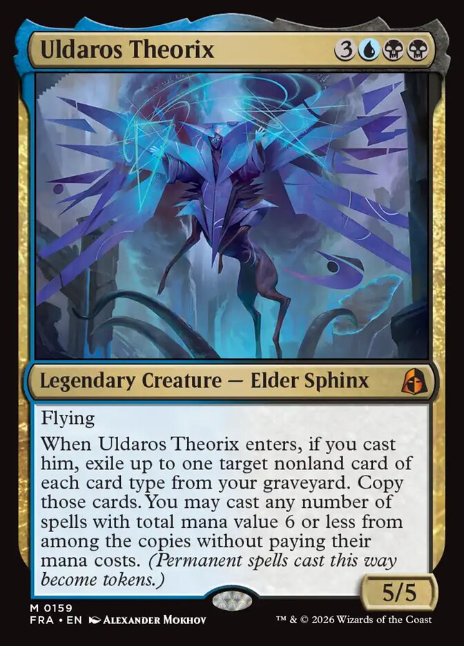 Uldaros Theorix - carta Magic The Gathering