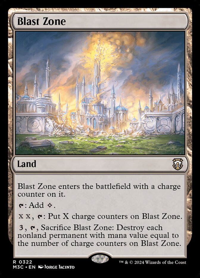 Blast Zone - M3C-322-NF-RP