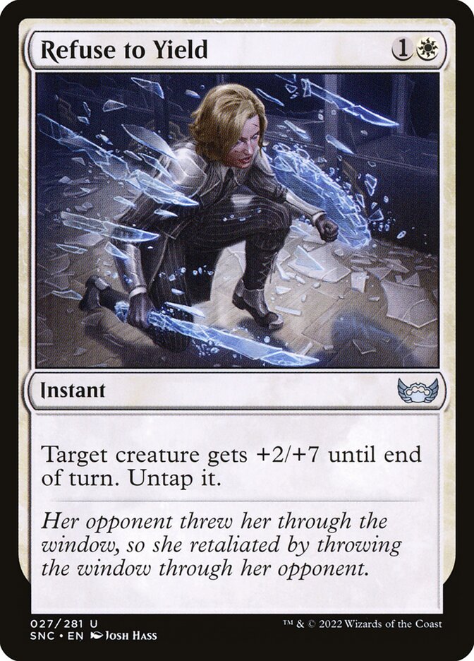 Refuse to Yield - carta Magic The Gathering