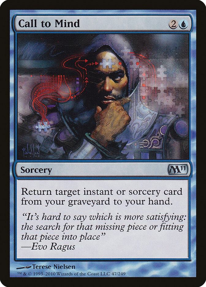 Call to Mind - carta Magic The Gathering