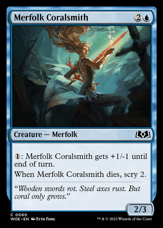 Merfolk Coralsmith - WOE-060-NF-STD