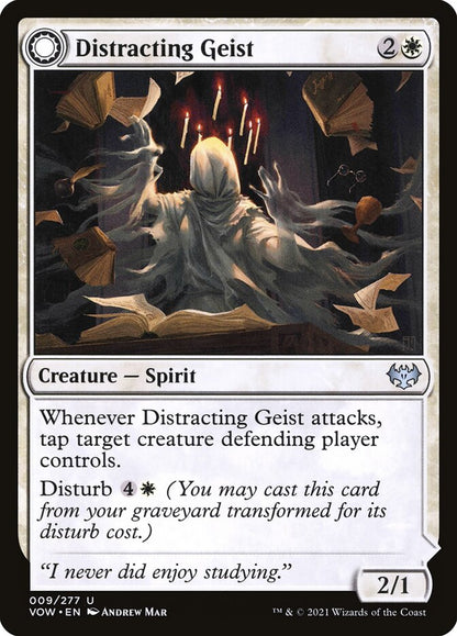 Distracting Geist - carta Magic The Gathering