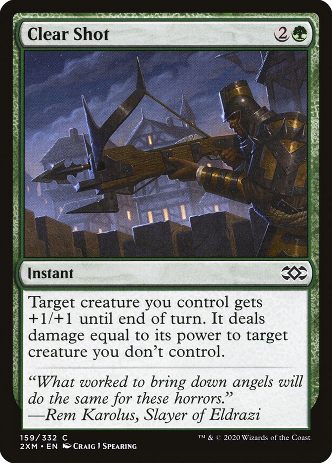 Clear Shot - carta Magic The Gathering