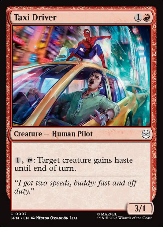 Taxi Driver - SPM-097-NF-STD
