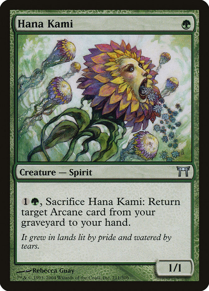 Hana Kami - carta Magic The Gathering