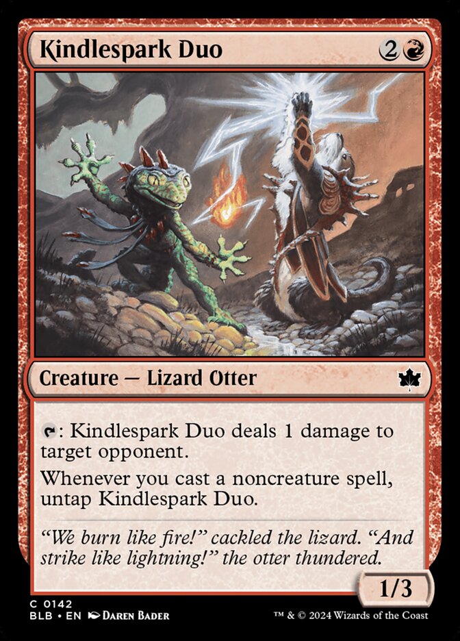 Kindlespark Duo - carta Magic The Gathering
