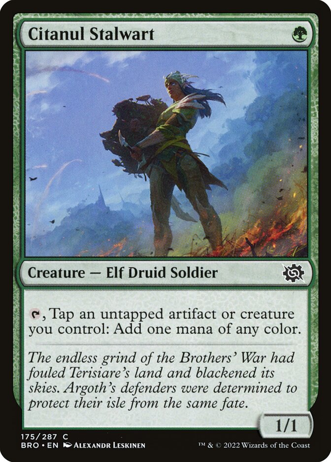 Citanul Stalwart - carta Magic The Gathering