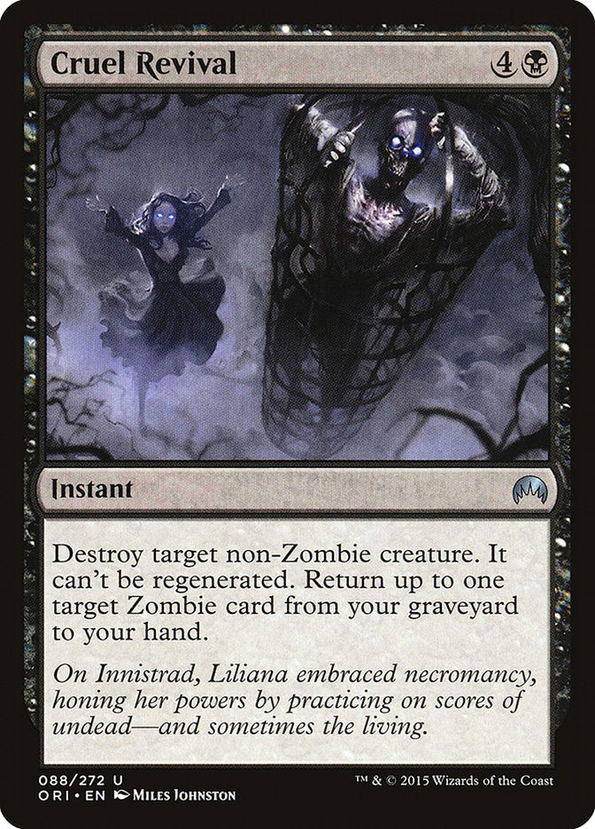 Cruel Revival - carta Magic The Gathering