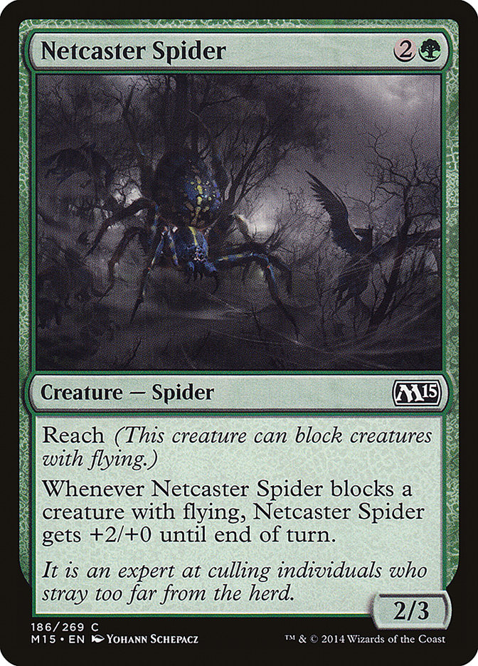 Netcaster Spider - carta Magic The Gathering