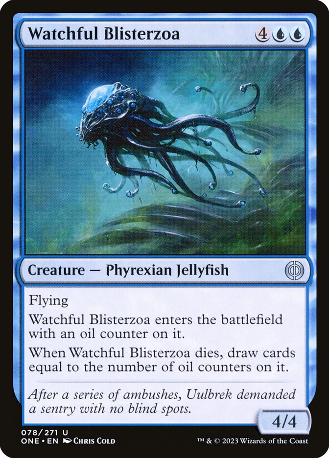 Watchful Blisterzoa - carta Magic The Gathering