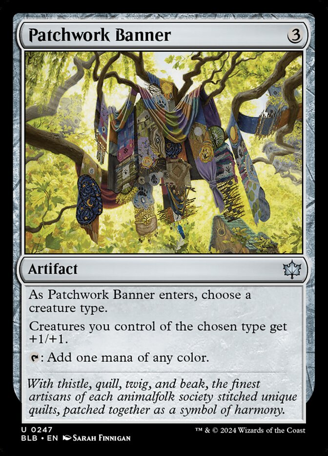 Patchwork Banner - carta Magic The Gathering