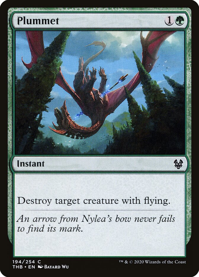 Plummet - carta Magic The Gathering