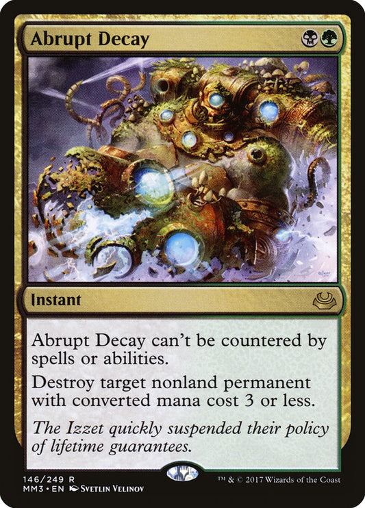 Abrupt Decay - MM3-146-NF-STD