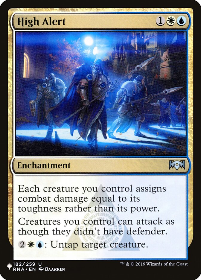 High Alert - carta Magic The Gathering