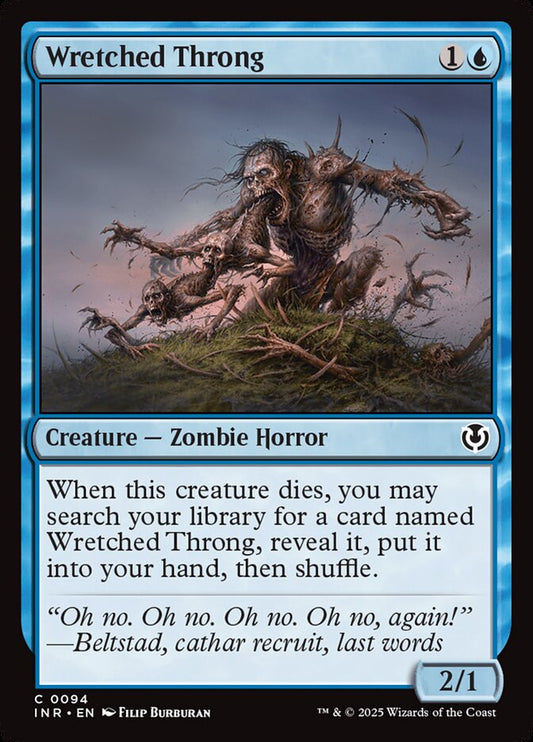 Wretched Throng - carta Magic The Gathering